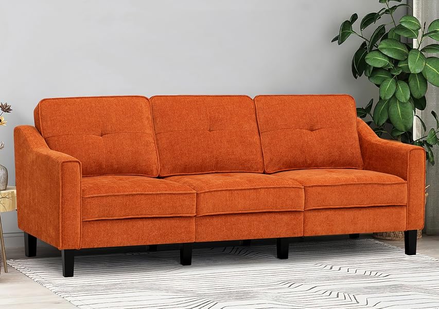 ACMEASE Store Orange Sofa