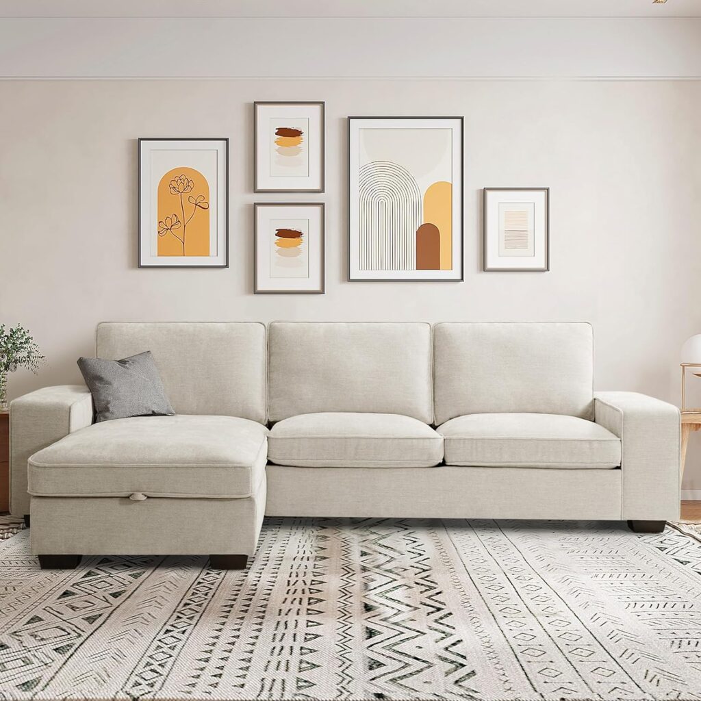 ASHOMELI Modern Sectional Sofa