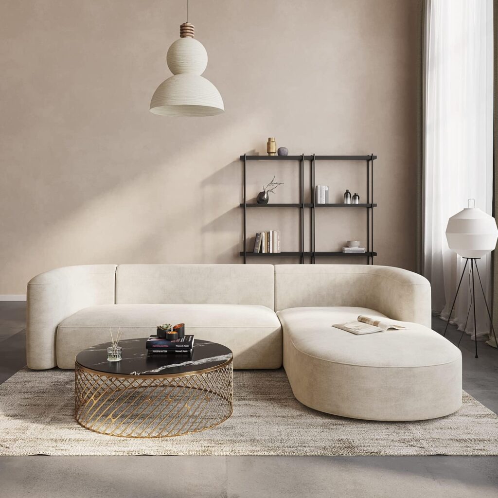 Acanva Luxury Modern Sofa