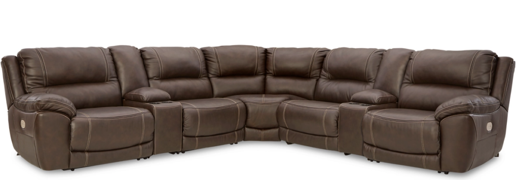 Ashley Dunleith U-Shaped Reclining Sectional
