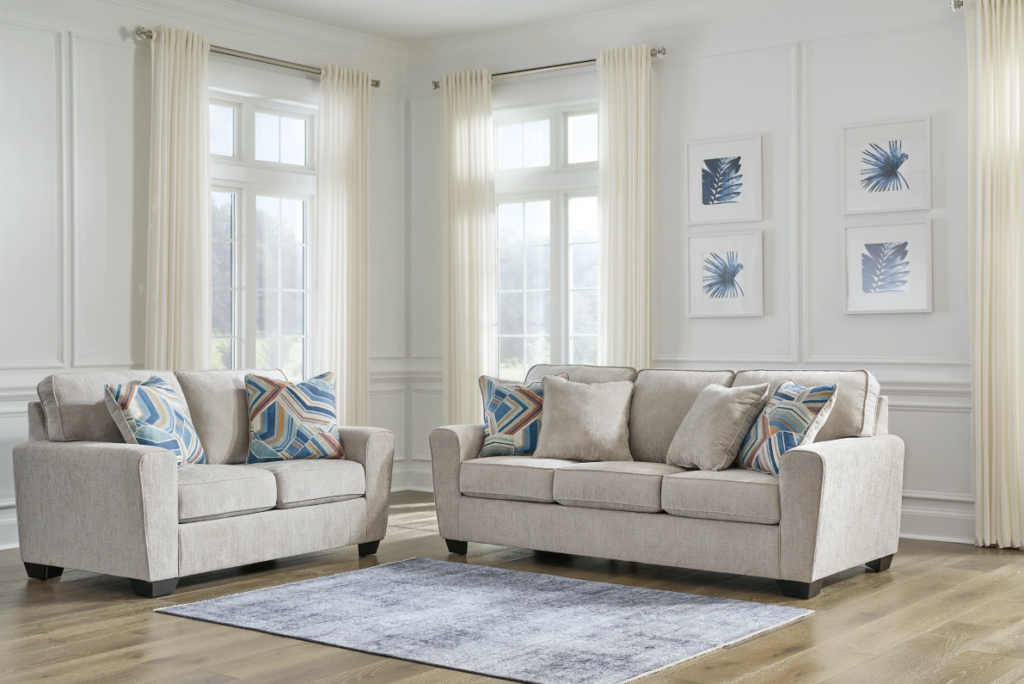 Ashley Furniture Cashton Sofa and Loveseat Set