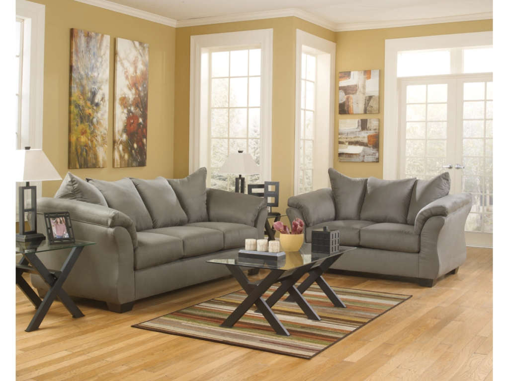 Ashley Furniture Darcy Sofa and Loveseat Set