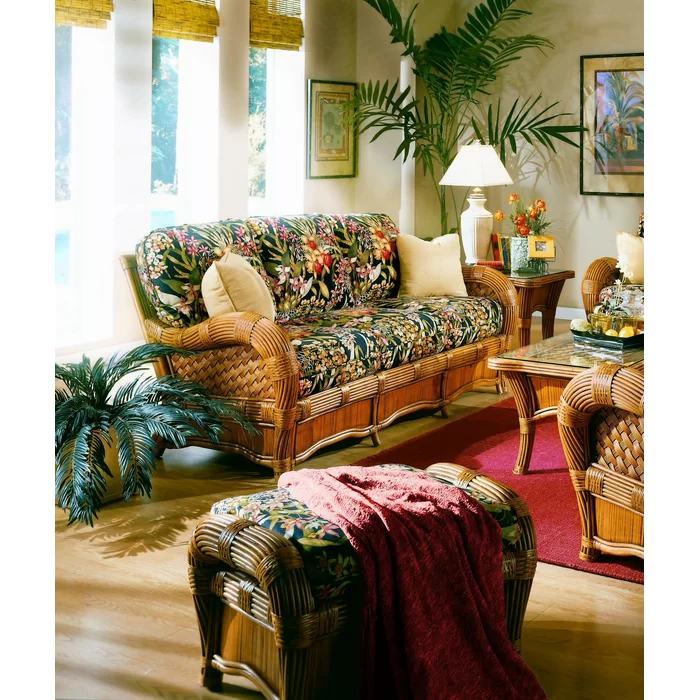 Bay Isle Home™ Homewood Floral Upholstered Sofa