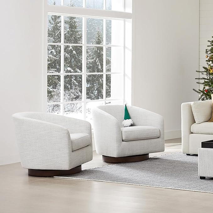 10 Best Leather Swivel Barrel Chairs for Stylish and Comfortable Seating in 2024
