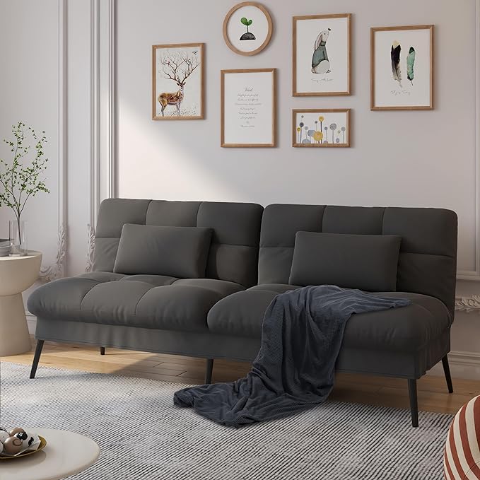 COMHOMA Convertible Futon Sofa Bed