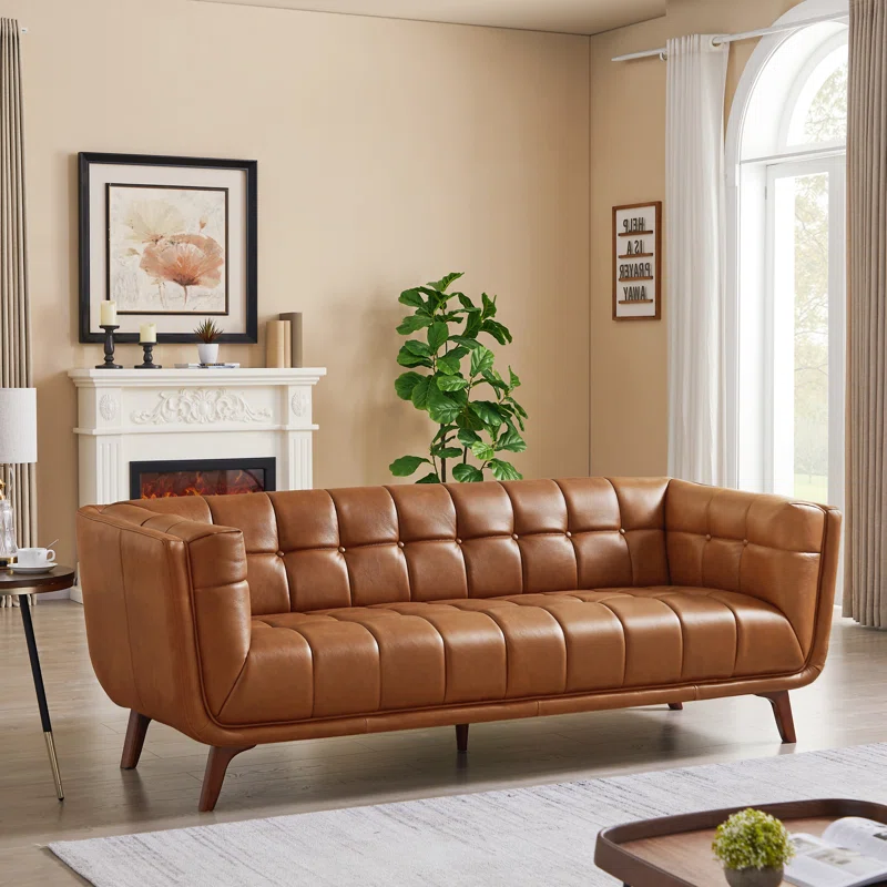 Campagne Mid-Century Modern Sofa