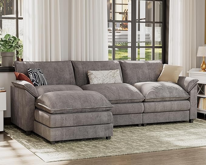 Comfortable Living L-Shaped Sectional Sofa