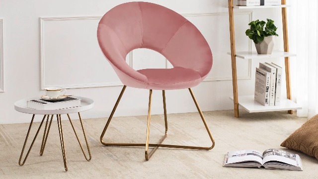 DUHOME Modern Accent Velvet Chairs Dining Chairs