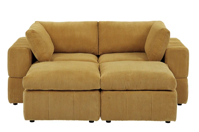 Ebern Designs Laurynn Sleeper Sectional