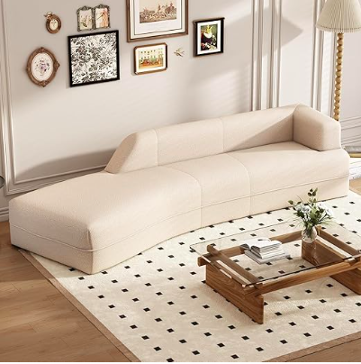 Goohome Teddy Bear Modern Sofa