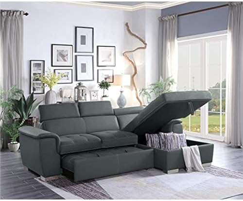 Homelegance Reclining Sectional with Chaise