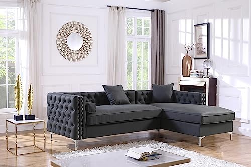 Iconic Home Da Vinci Curved Sofa