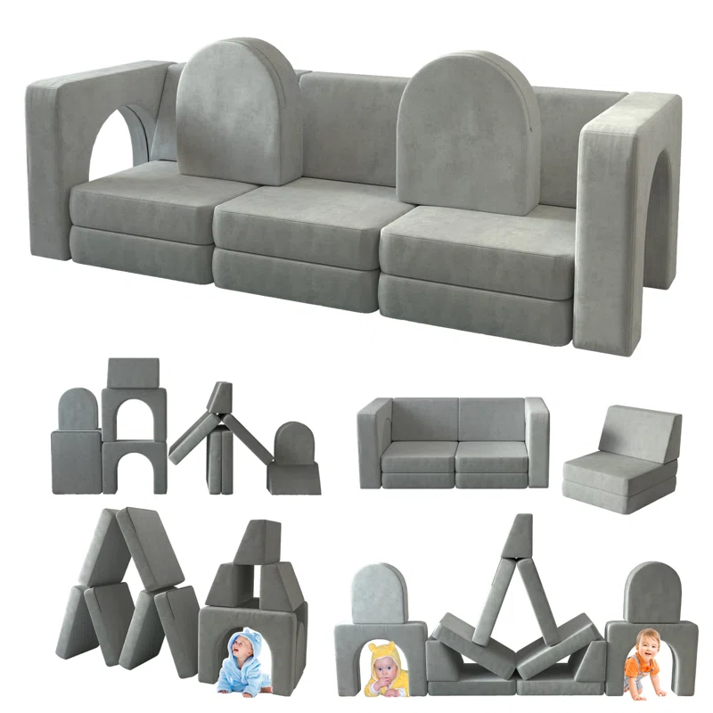 Jela Modular Children's Play Sofa
