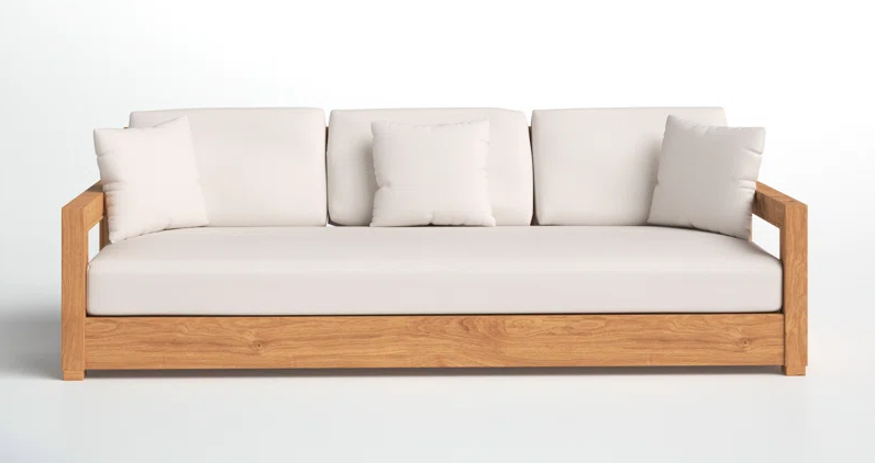 Joss & Main Melrose Wooden Frame Sofa