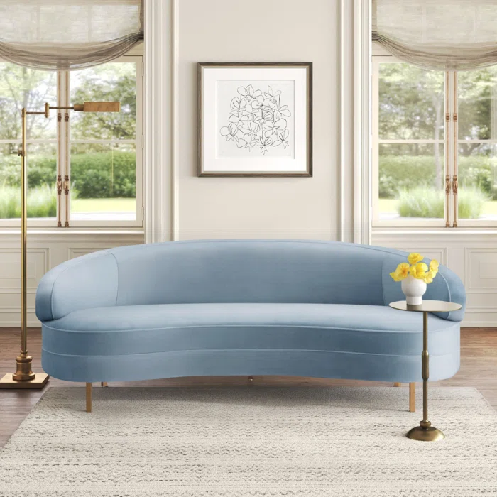 Kelly Clarkson Home Jacqeuline Curved Sofa