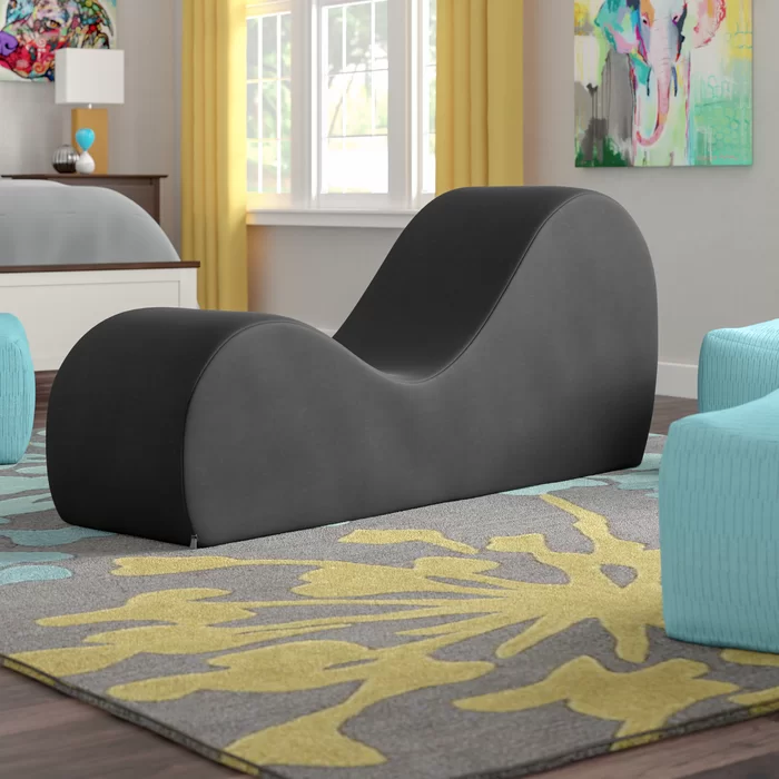 Latitude Run® Symons Sleek Chaise Lounge for Yoga