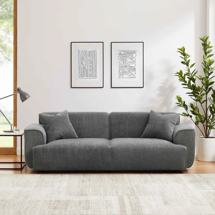 MINIMORE Modern Style Boucle Sofa