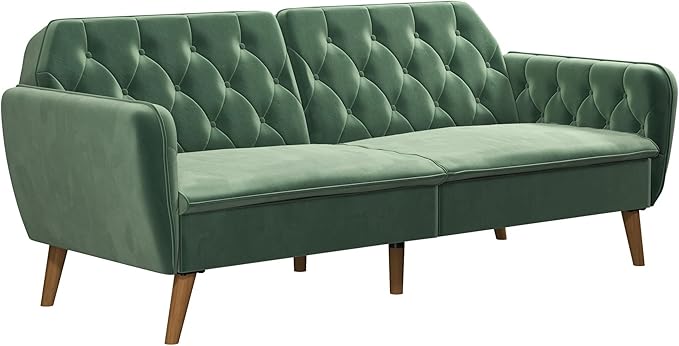 Novogratz Tallulah Green Sofa