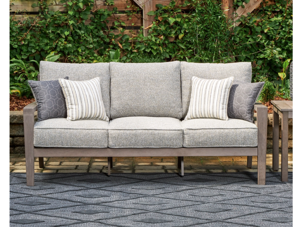 Signature Design by Ashley Hillside Barn Wooden Sofa