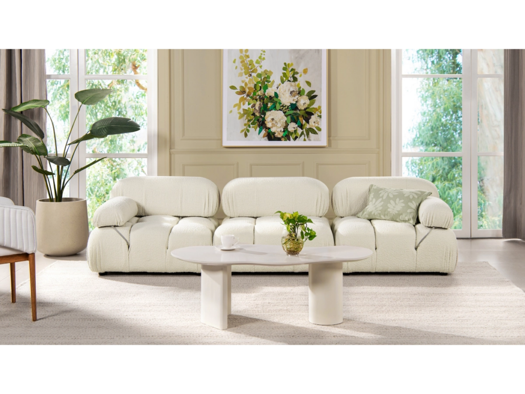 Signature Design by Ashley Marcel Bubble Boucle Sofa