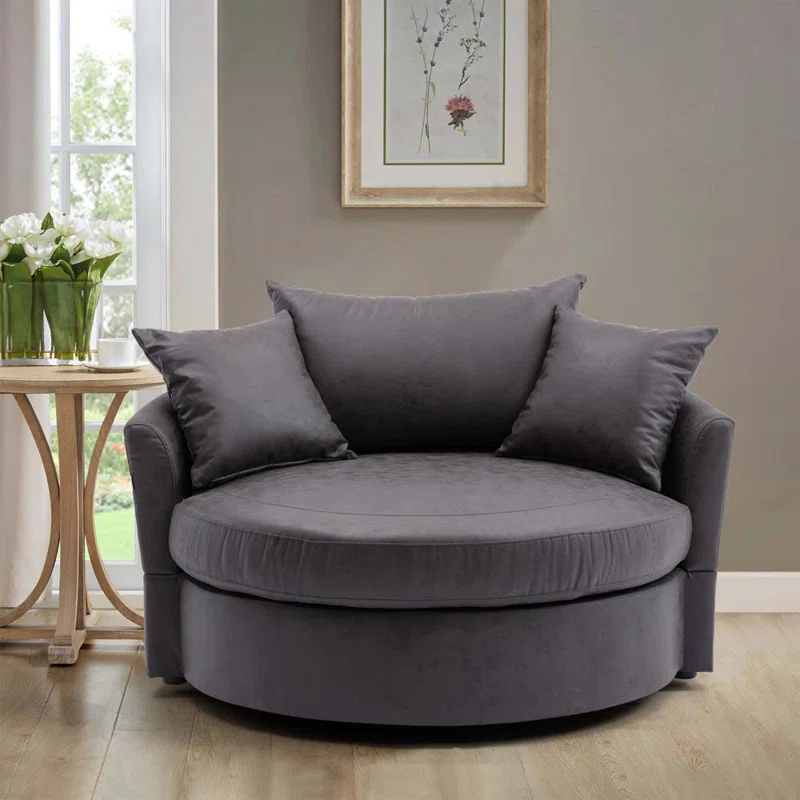 10 Best Leather Swivel Barrel Chairs for Stylish and Comfortable Seating in 2024