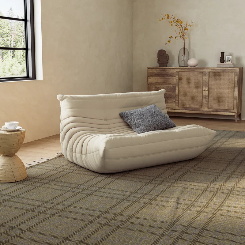 Viv + Rae™ Mccullen Microfiber Bean Bag Sofa