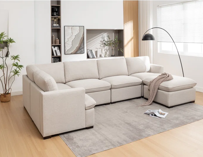 WOVENBYRD Cromwell Chaise Sectional