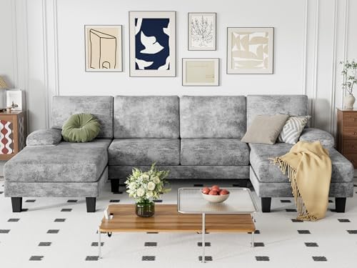 YESHOMY Performance Fabric Sectional Sofa