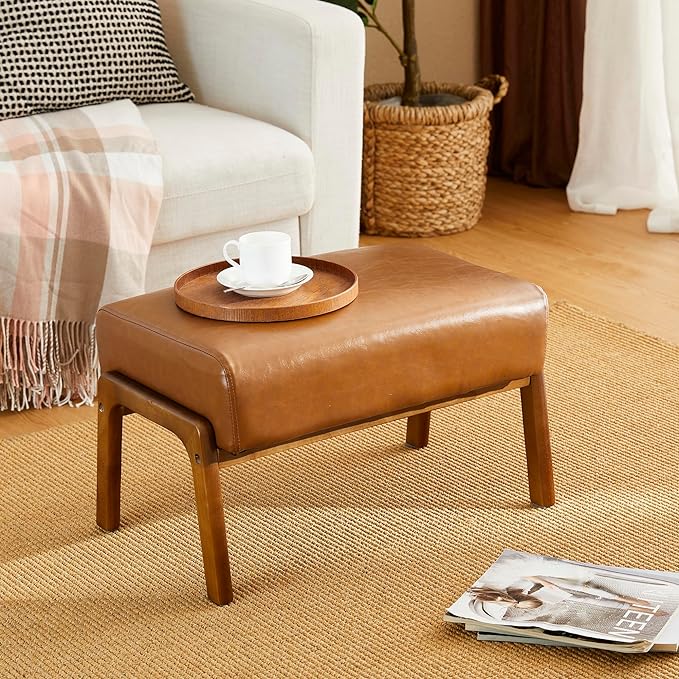 Accent Padded Sofa Foot Stool for Accent Chair