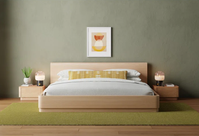 AllModern Mille Wood Platform Bed