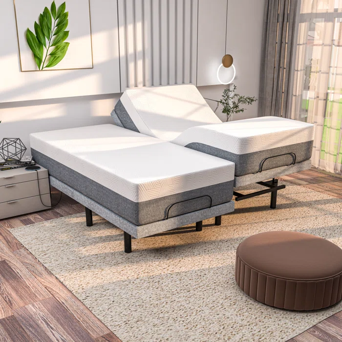 Alwyn Home Split King Adjustable Bed