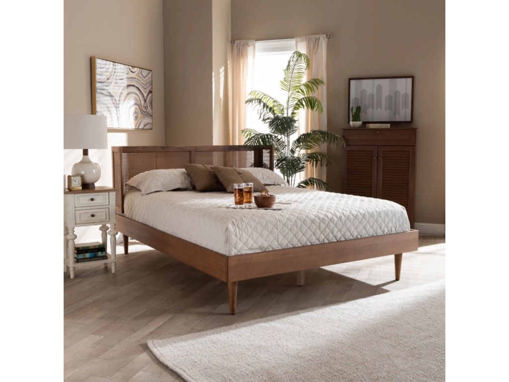 Baxton Studio Rina King Platform Bed