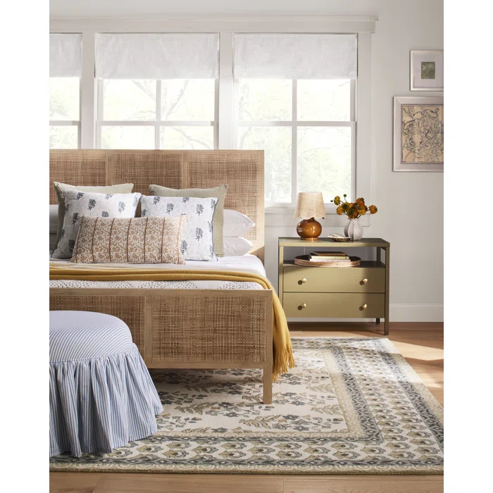 Birch Lane™ Nellie Cane Wood Bed Frame