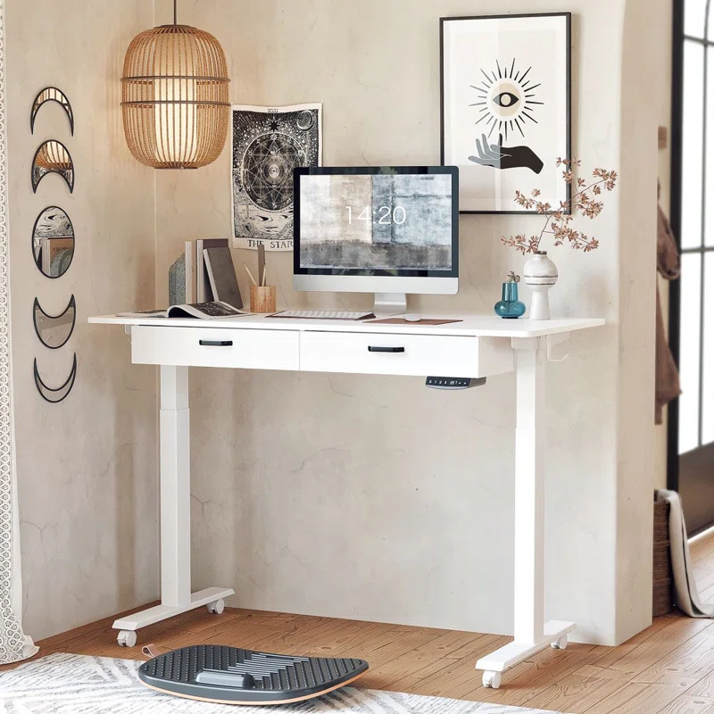 Bratchell Adjustable Metal Base Standing Desk