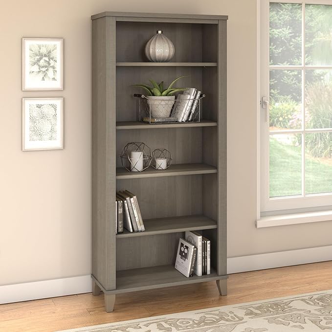 Bush Furniture Somerset 5 Shelf Bookcase