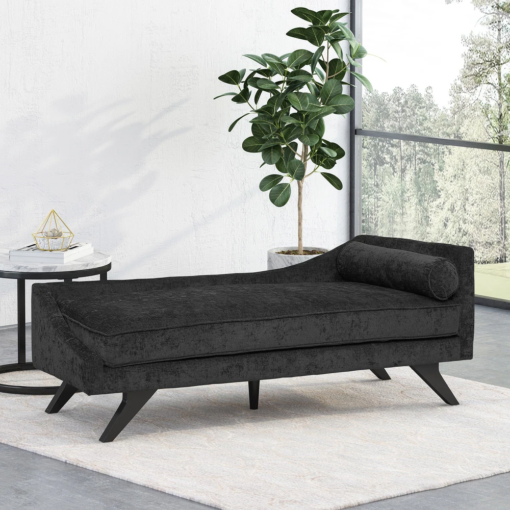 Cagle Mid-century Modern Chaise Lounge