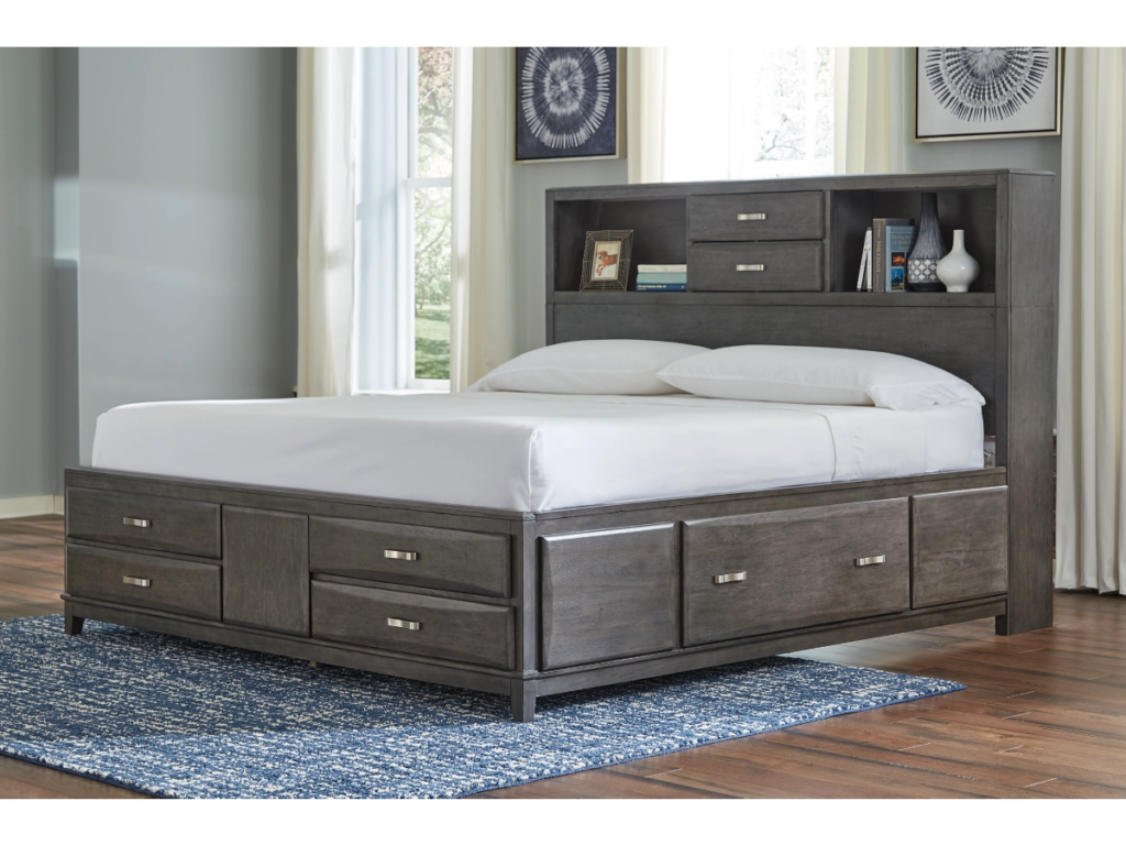 Caitbrook California King Storage Bed