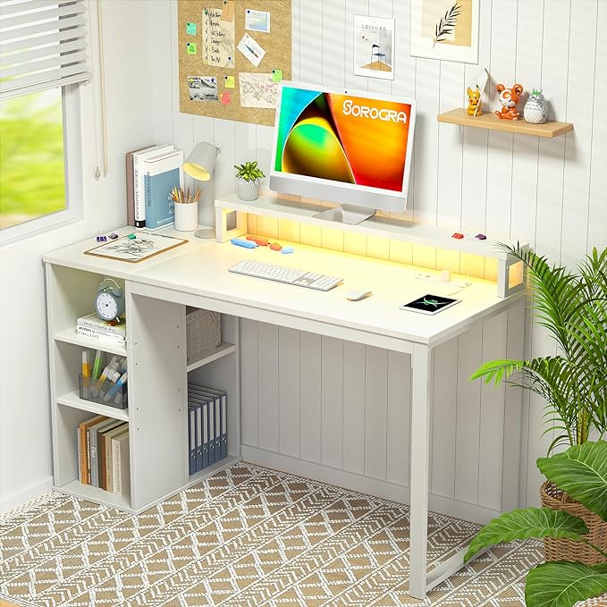Coavas 31.5 inch Folding Desk No Assembly Required