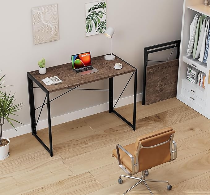 Coavas Folding Desk No Assembly Required