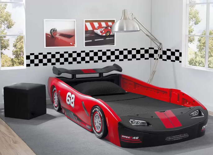 Delta Children Car Twin Bed