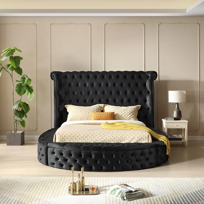 Dipansu Storage Platform Bed
