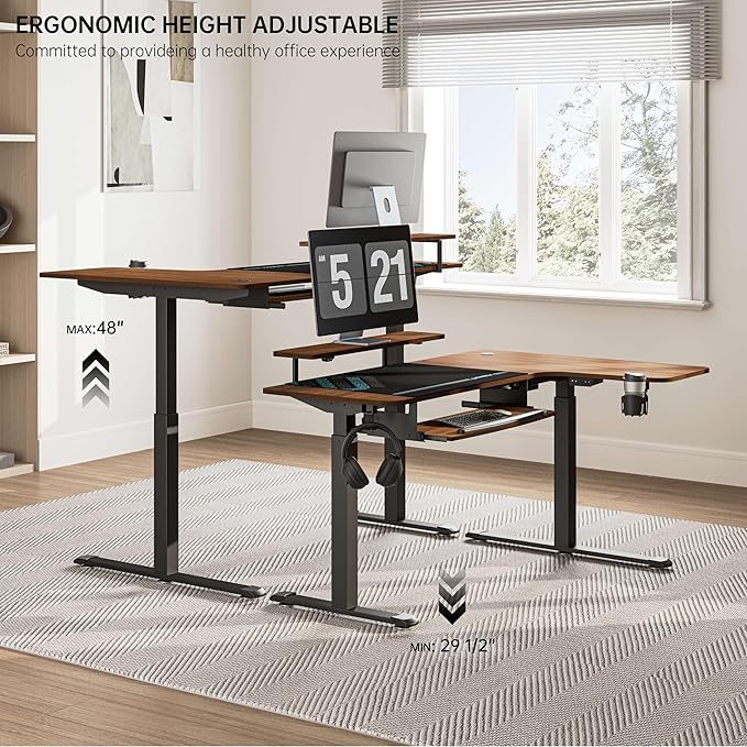 EUREKA ERGONOMIC Standing Desk Electric Adjustable