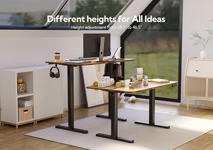 Electric Standing Desk, Adjustable Height Stand up Desk