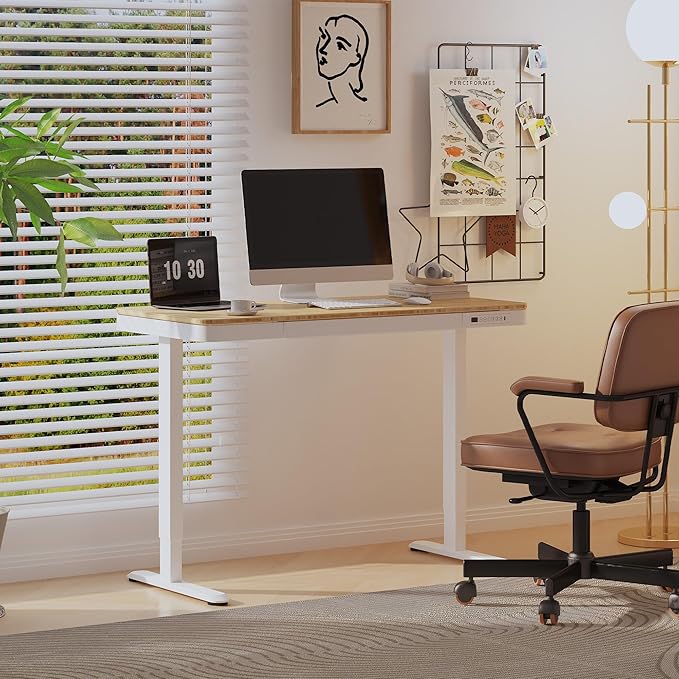 FLEXISPOT Comhar Electric Standing Desk with Drawer Desktop