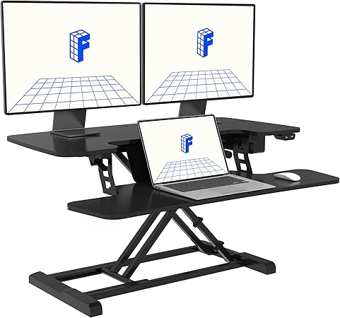 FLEXISPOT Electric Standing Desk Converter
