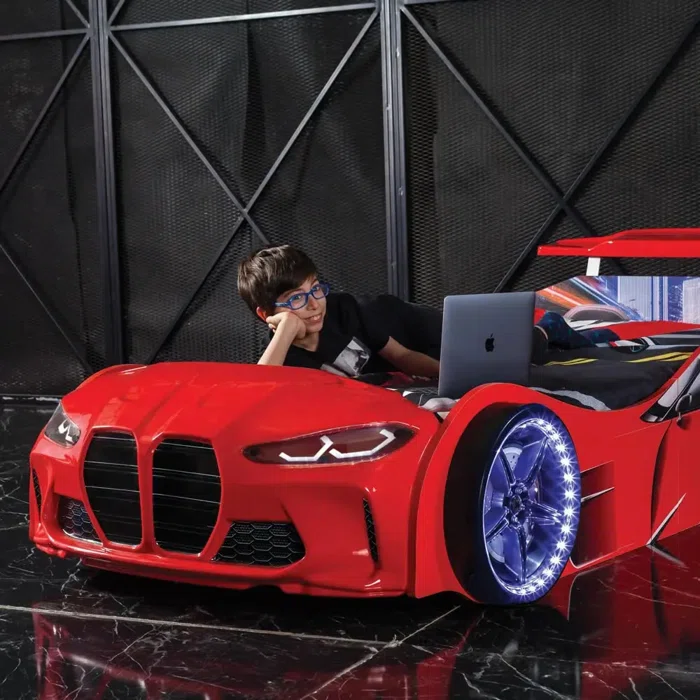 Gtx Red Race Car Bed