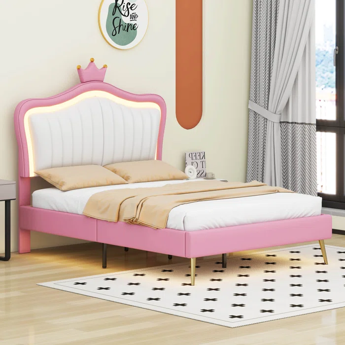 Hanns Modern Upholstered Princess Bed