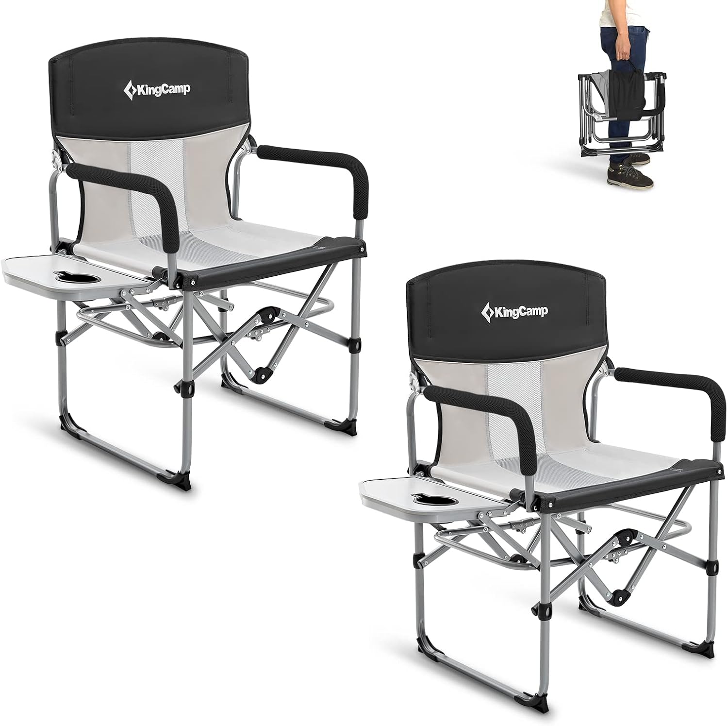 KingCamp Folding Chair, Camping Chair