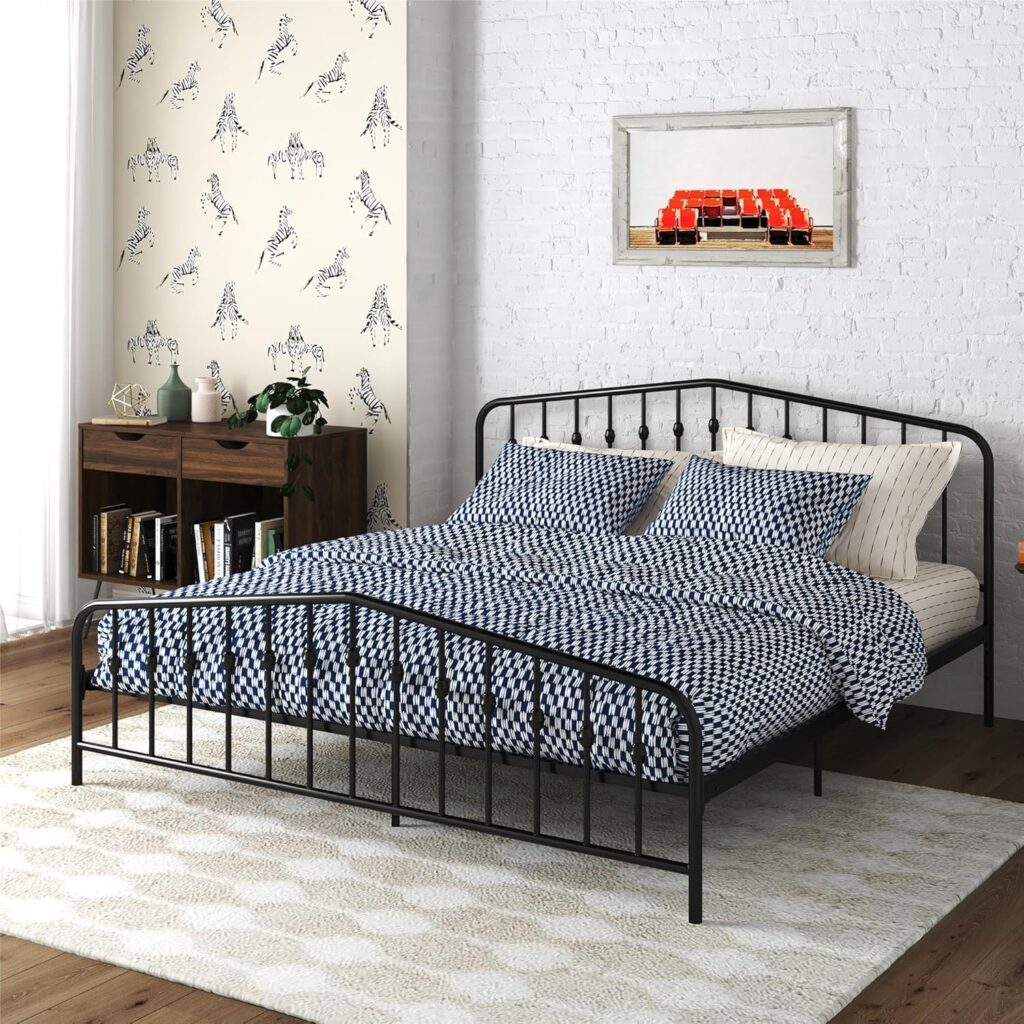 Novogratz Bushwick Metal Bed Frame