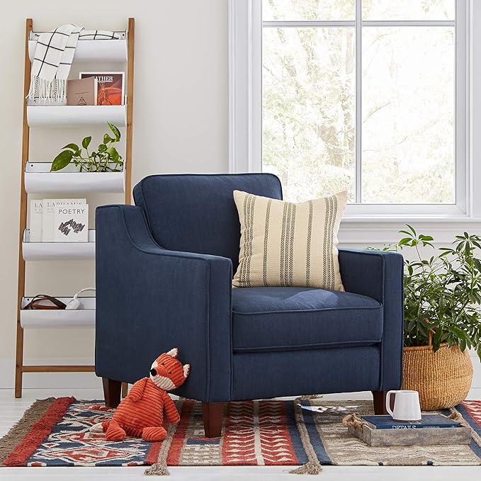 Stone & Beam Blaine Modern Upholstered Living Room Accent Chair